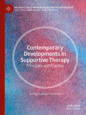 cover image of Contemporary Developments in Supportive Therapy